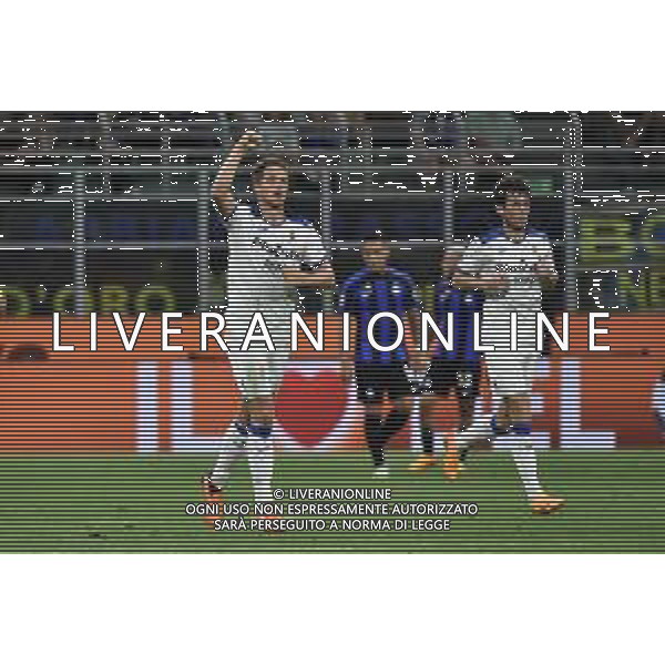 Mario Pasalic (Atalanta) esulta dopo il gol dell\'1 a 2 Inter vs Atalanta Milano 27-05-2023 Stadio Giuseppe Meazza - San Siro Campionato Serie A TIM - 37a giornata foto Roberto Garavaglia/ag. Aldo Liverani sas/ AGENZIA ALDO LIVERANI SAS