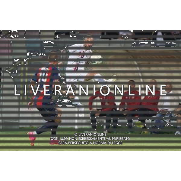 Filippo Costa (Calcio Foggia 1920) and Vasile Mogos (FC Crotone) during the Italian soccer Serie C match Calcio Foggia 1920 vs FC Crotone on May 27, 2023 at Pino Zaccheria Stadium in Foggia, Italy. Photo by Emmanuele Mastrodonato/ag. Aldo Liverani sas / AGENZIA ALDO LIVERANI SAS