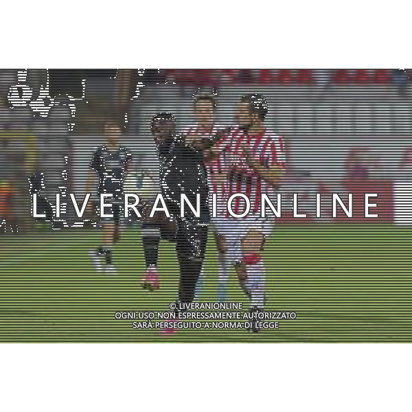 L.R. VICENZA - CESENA SECONDO TURNO PLAY OFF NAZIONALE - GARA DI ANDATA CAMPIONATO CALCIO SERIE C LEGA PRO 27.05.2023 NELLA FOTO BUMBU JONATHAN E MICHELE CAVION ©PG / AGENZIA ALDO LIVERANI SAS