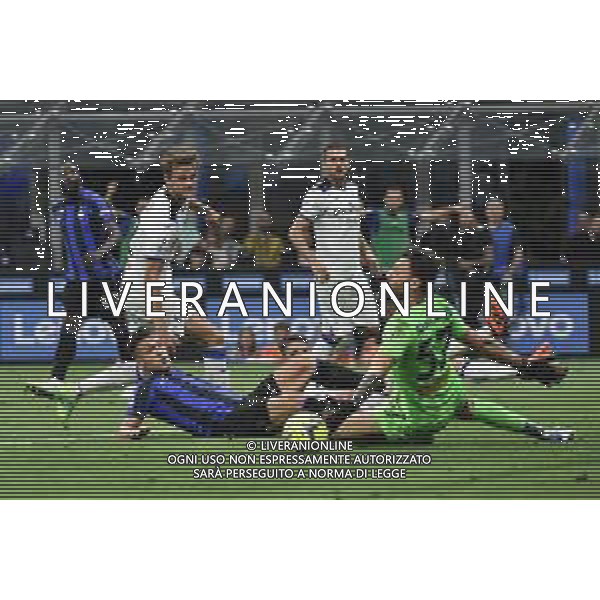 Lautaro Martinez (Inter) occasione da gol per il possibile 3 a 1 Inter vs Atalanta Milano 27-05-2023 Stadio Giuseppe Meazza - San Siro Campionato Serie A TIM - 37a giornata foto Roberto Garavaglia/ag. Aldo Liverani sas/ AGENZIA ALDO LIVERANI SAS