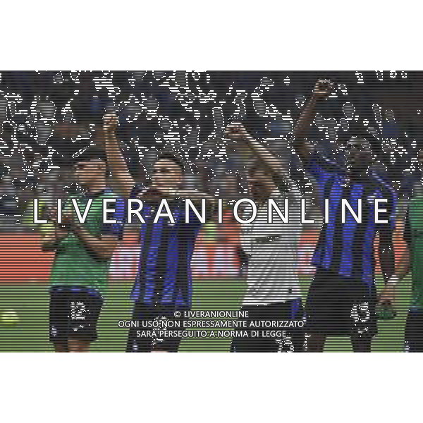 esultanza finale Inter Inter vs Atalanta Milano 27-05-2023 Stadio Giuseppe Meazza - San Siro Campionato Serie A TIM - 37a giornata foto Roberto Garavaglia/ag. Aldo Liverani sas/ AGENZIA ALDO LIVERANI SAS