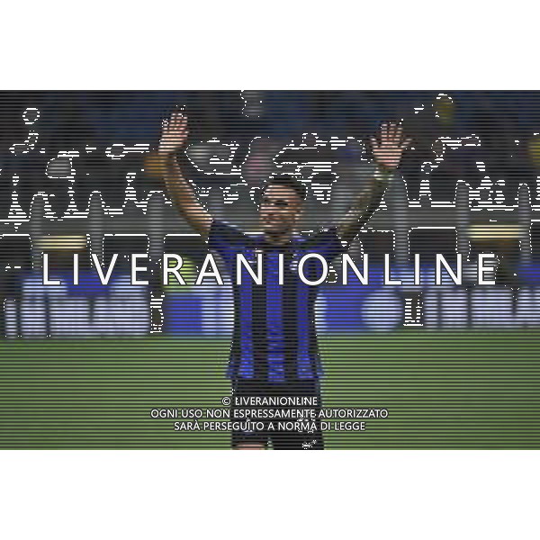 Lautaro Martinez (Inter) esultanza a fine partita Inter vs Atalanta Milano 27-05-2023 Stadio Giuseppe Meazza - San Siro Campionato Serie A TIM - 37a giornata foto Roberto Garavaglia/ag. Aldo Liverani sas/ AGENZIA ALDO LIVERANI SAS