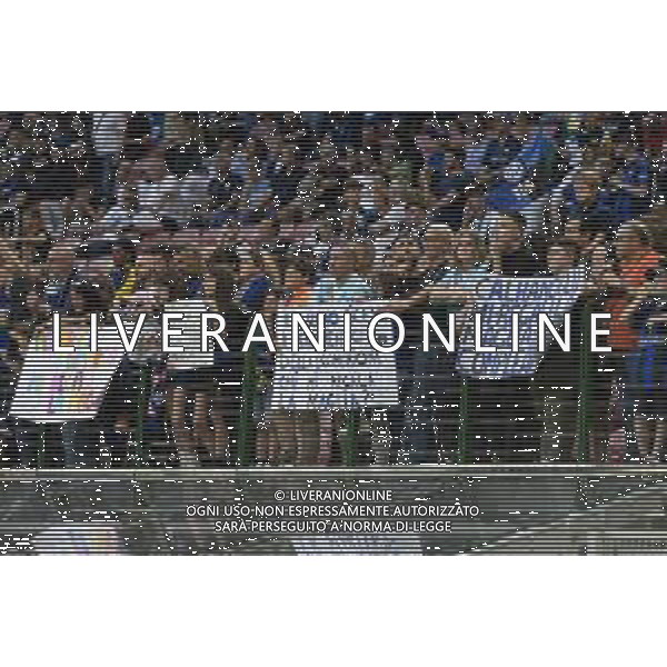 STRISCIONI DEI TIFOSI INTER - INTER vs ATALANTA Campionato Calcio Serie A TIM 27-05-2023 PAOLO GIAMPIETRI / AGENZIA ALDO LIVERANI SAS