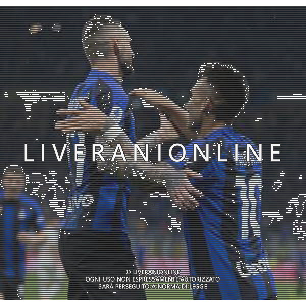 ESULTANZA LAUTARO MARTINEZ E MARCELO BROZOVIC - INTER vs ATALANTA Campionato Calcio Serie A TIM 27-05-2023 PAOLO GIAMPIETRI / AGENZIA ALDO LIVERANI SAS