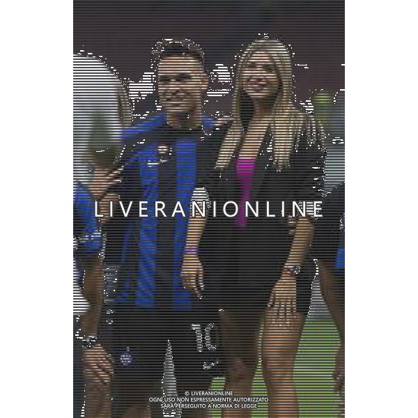 LAUTAROM MARTINEZ CON LA MOGLIE AGUSTINA GANDOLFO A FINE GARA - INTER vs ATALANTA Campionato Calcio Serie A TIM 27-05-2023 PAOLO GIAMPIETRI / AGENZIA ALDO LIVERANI SAS