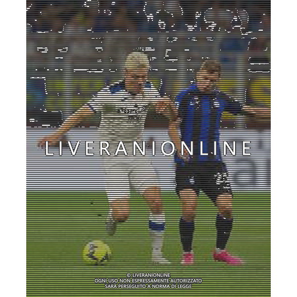 RASMUS HOJLUND E NICOLO\' BARELLA - INTER vs ATALANTA Campionato Calcio Serie A TIM 27-05-2023 PAOLO GIAMPIETRI / AGENZIA ALDO LIVERANI SAS