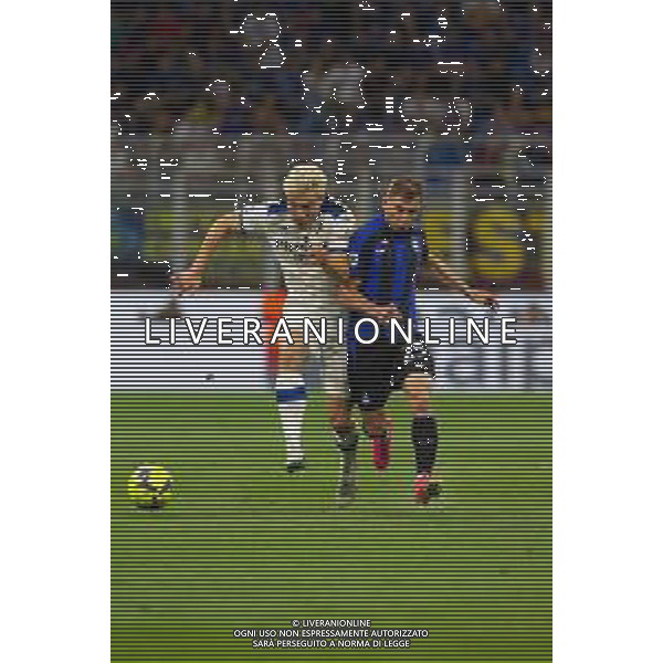 RASMUS HOJLUND E NICOLO\' BARELLA - INTER vs ATALANTA Campionato Calcio Serie A TIM 27-05-2023 PAOLO GIAMPIETRI / AGENZIA ALDO LIVERANI SAS
