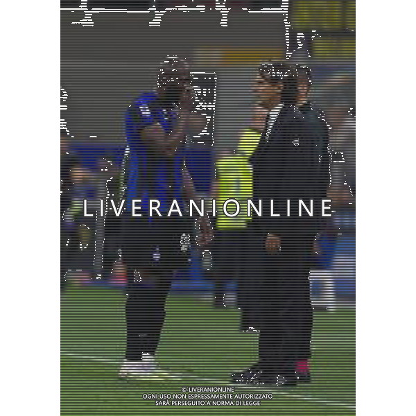 SIMONE INZAGHI CON ROMELU LUKAKU - INTER vs ATALANTA Campionato Calcio Serie A TIM 27-05-2023 PAOLO GIAMPIETRI / AGENZIA ALDO LIVERANI SAS