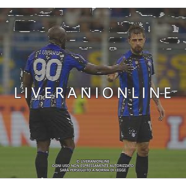 FRANCESCO ACERBI E ROMELU LUKAKU - INTER vs ATALANTA Campionato Calcio Serie A TIM 27-05-2023 PAOLO GIAMPIETRI / AGENZIA ALDO LIVERANI SAS
