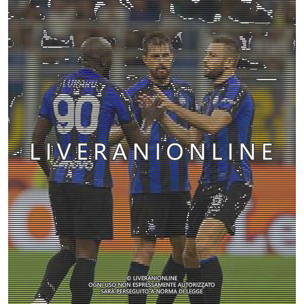 FRANCESCO ACERBI E ROMELU LUKAKU E STEFAN DE VRIJ - INTER vs ATALANTA Campionato Calcio Serie A TIM 27-05-2023 PAOLO GIAMPIETRI / AGENZIA ALDO LIVERANI SAS