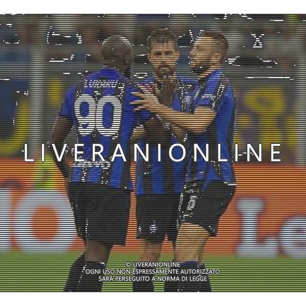 FRANCESCO ACERBI E ROMELU LUKAKU E STEFAN DE VRIJ - INTER vs ATALANTA Campionato Calcio Serie A TIM 27-05-2023 PAOLO GIAMPIETRI / AGENZIA ALDO LIVERANI SAS