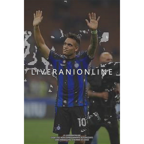 LAUTARO MARTINEZ SALUTA I TIFOSI A FINE GARA - INTER vs ATALANTA Campionato Calcio Serie A TIM 27-05-2023 PAOLO GIAMPIETRI / AGENZIA ALDO LIVERANI SAS