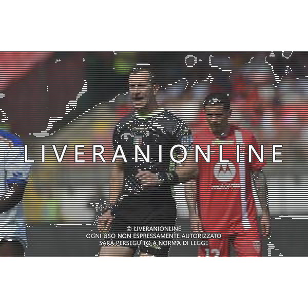 TVRG l\'arbitro Daniele Doveri di Roma Monza vs Lecce Monza 28-05-2023 U-Power Stadium Campionato Serie A TIM - 37a giornata foto Roberto Garavaglia/ag. Aldo Liverani sas/ AGENZIA ALDO LIVERANI SAS