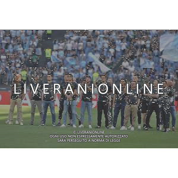Lazio vs Cremonese Campionato Serie A TIM - 37 Giornata - Stadio Olimpico - Roma 28-05-2023 nella foto La squadra del 2013 che vinse la coppa Italia FOTO FEDERICO GAETANO-AG ALDO LIVERANI SAS