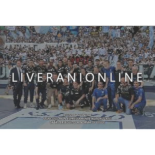 Lazio vs Cremonese Campionato Serie A TIM - 37 Giornata - Stadio Olimpico - Roma 28-05-2023 nella foto La squadra che vinse la coppa Italia 2013 FOTO FEDERICO GAETANO-AG ALDO LIVERANI SAS