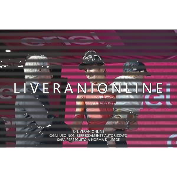 28-05-2023 Giro D\'italia; Tappa 21 Roma - Roma; 2023, Ineos Grenadiers; Geraint, Thomas; Malago, Giovanni; Figlio Geraint, Thomas; Roma; ©SIROTTI / AGENZIA ALDO LIVERANI SAS