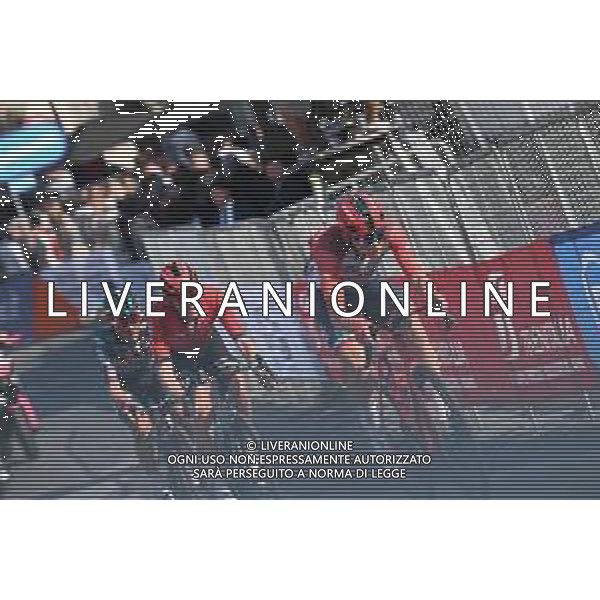 28-05-2023 Giro D\'italia; Tappa 21 Roma - Roma; 2023, Trek - Segafredo; 2023, Arkea - Samsic; 2023, Bora - Hansgrohe; Skujins, Toms; Bouet, Maxime; Benedetti, Cesare; Roma; ©SIROTTI / AGENZIA ALDO LIVERANI SAS