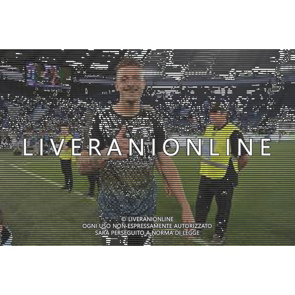Lazio vs Cremonese Campionato Serie A TIM - 37 Giornata - Stadio Olimpico - Roma 28-05-2023 nella foto sergej Milinkovic Savic esultante a fine gara ©Federico Gaetano / AGENZIA ALDO LIVERANI SAS