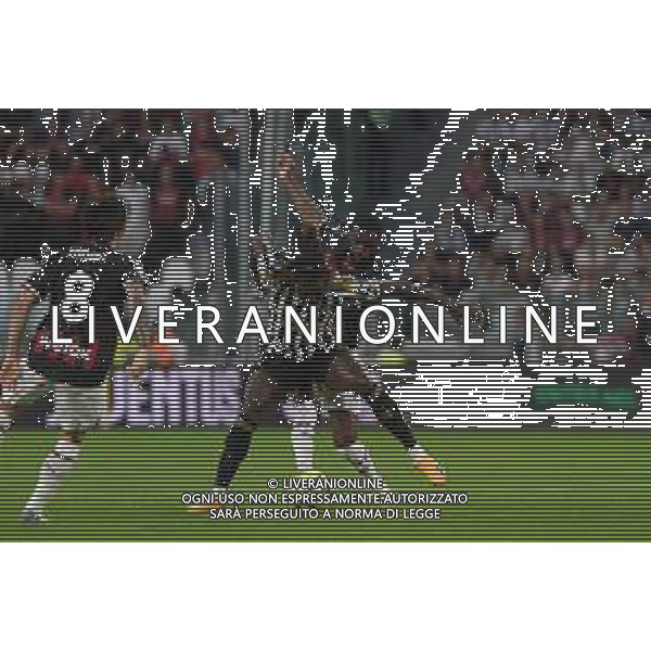 Torino 28.05.2023 Allianz Stadium @Manuela Viganti/Ag. Aldo Liverani sas Juventus vs Milan Campionato Calcio Serie A TIM 2022/2023 37a giornata Nella foto: moise kean e fikayo tomori ©Viganti / AGENZIA ALDO LIVERANI SAS