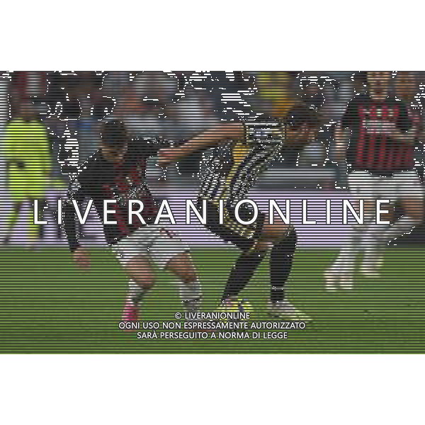 Torino 28.05.2023 Allianz Stadium @Manuela Viganti/Ag. Aldo Liverani sas Juventus vs Milan Campionato Calcio Serie A TIM 2022/2023 37a giornata Nella foto: brahim diaz e manuel locatelli ©Viganti / AGENZIA ALDO LIVERANI SAS