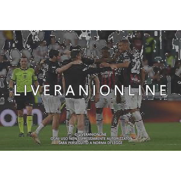 Torino 28.05.2023 Allianz Stadium @Manuela Viganti/Ag. Aldo Liverani sas Juventus vs Milan Campionato Calcio Serie A TIM 2022/2023 37a giornata Nella foto: festa milan a fine gara ©Viganti / AGENZIA ALDO LIVERANI SAS
