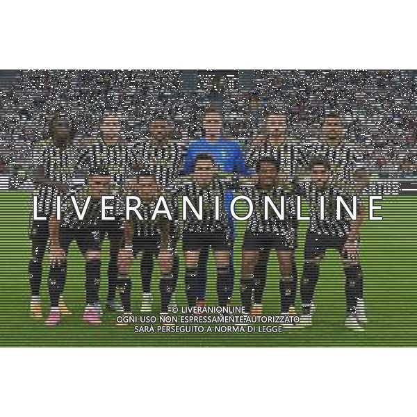 Torino 28.05.2023 Allianz Stadium @Manuela Viganti/Ag. Aldo Liverani sas Juventus vs Milan Campionato Calcio Serie A TIM 2022/2023 37a giornata Nella foto: la formazione della juventus da sx verso dx: moise kean, adrien rabiot, gleison bremer, wojciech szczesny, federico gatti, danilo, filip kostic, angel di maria, federico chiesa, juan cuadrado e manuel locatelli ©Viganti / AGENZIA ALDO LIVERANI SAS