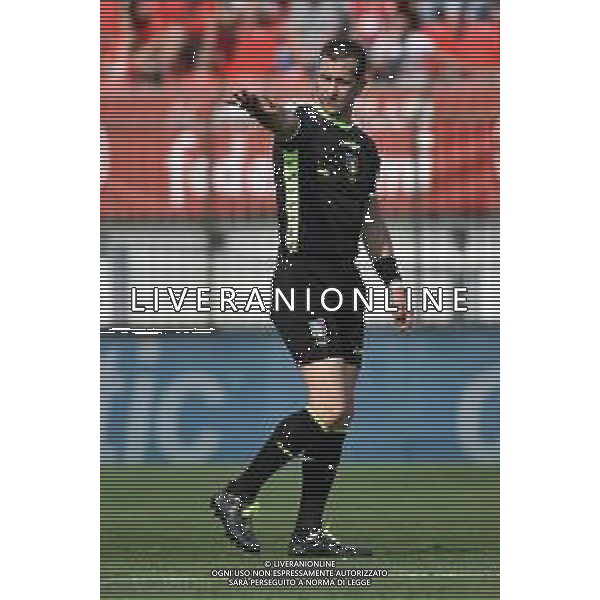 TVRG l\'arbitro Daniele Doveri di Roma Monza vs Lecce Monza 28-05-2023 U-Power Stadium Campionato Serie A TIM - 37a giornata foto Roberto Garavaglia/ag. Aldo Liverani sas/ AGENZIA ALDO LIVERANI SAS