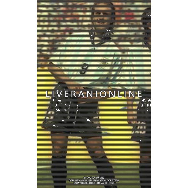 NEG-RETROSPETTIVA GABRIEL BATISTUTA CALCIATORE NELLA FOTO GABRIEL BATISTUTA CON LA MAGLIA DELLA NAZIONALE ARGENTINA IN OLANDA ARGENTINA MONDIALI 1998 AG ALDO LIVERANI SAS  