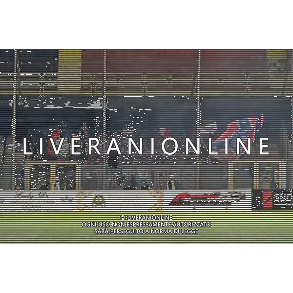 Supporters of FC Crotone during the Italian soccer Serie C match Calcio Foggia 1920 vs FC Crotone on May 27, 2023 at Pino Zaccheria Stadium in Foggia, Italy. Photo by Emmanuele Mastrodonato/ag. Aldo Liverani sas/Agenzia Aldo Liverani Sas