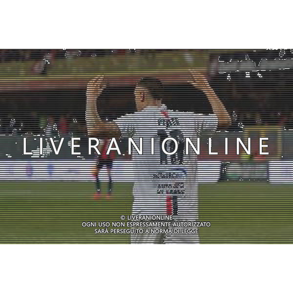 Diego Peralta (Calcio Foggia 1920) celebrates after scoring a goal of 1-0 during the Italian soccer Serie C match Calcio Foggia 1920 vs FC Crotone on May 27, 2023 at Pino Zaccheria Stadium in Foggia, Italy. Photo by Emmanuele Mastrodonato/ag. Aldo Liverani sas/Agenzia Aldo Liverani Sas