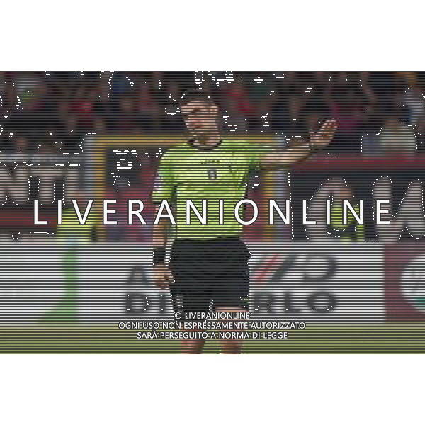 the referee Mario Perri of Roma during the Italian soccer Serie C match Calcio Foggia 1920 vs FC Crotone on May 27, 2023 at Pino Zaccheria Stadium in Foggia, Italy. Photo by Emmanuele Mastrodonato/ag. Aldo Liverani sas/Agenzia Aldo Liverani Sas