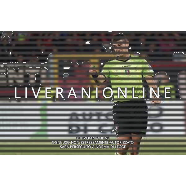 the referee Mario Perri of Roma during the Italian soccer Serie C match Calcio Foggia 1920 vs FC Crotone on May 27, 2023 at Pino Zaccheria Stadium in Foggia, Italy. Photo by Emmanuele Mastrodonato/ag. Aldo Liverani sas/Agenzia Aldo Liverani Sas