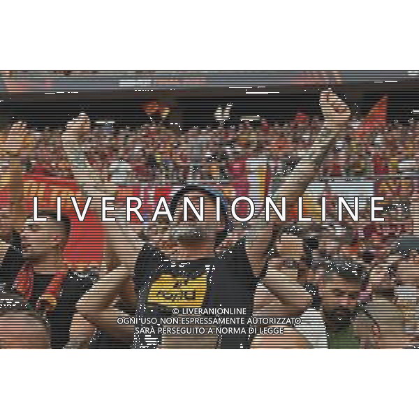 TVRG tifosi Roma Siviglia vs Roma Budapest (HUN) 31-05-2023 Puskas Arena Finale UEFA Europa League foto Roberto Garavaglia/ag. Aldo Liverani sas/ Agenzia Aldo Liverani Sas