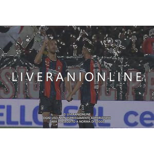 Stadio Ezio Scida, Crotone 31 Maggio 2023 Playoff Lega Pro 2022-2023 In foto: Festa gol Crotone Cernigoi ©Andrea Rosito / Agenzia Aldo Liverani Sas