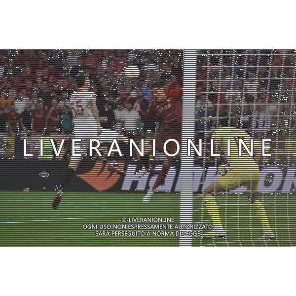 TVRG Chris Smalling (Roma) occasione da gol Siviglia vs Roma Budapest (HUN) 31-05-2023 Puskas Arena Finale UEFA Europa League foto Roberto Garavaglia/ag. Aldo Liverani sas / Agenzia Aldo Liverani Sas