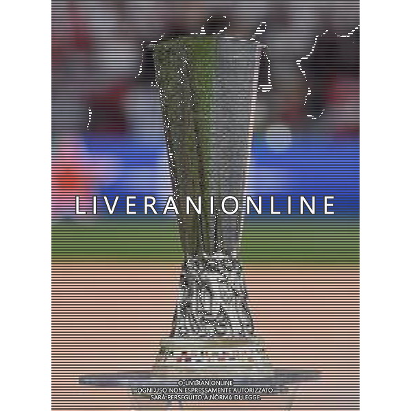 TVRG il trofeo della UEFA Europa League - coppa Siviglia vs Roma Budapest (HUN) 31-05-2023 Puskas Arena Finale UEFA Europa League foto Roberto Garavaglia/ag. Aldo Liverani sas / Agenzia Aldo Liverani Sas