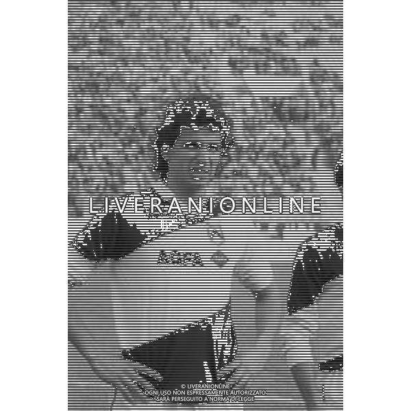 Neg- RETROSPETTIVA ANDREA CARNEVALE CALCIATORE NELLA FOTO CON LA MAGLIA DELL\'UDINESE CALCIO NELL\'ANNO 1985-1986 AG ALDO LIVERANI SAS