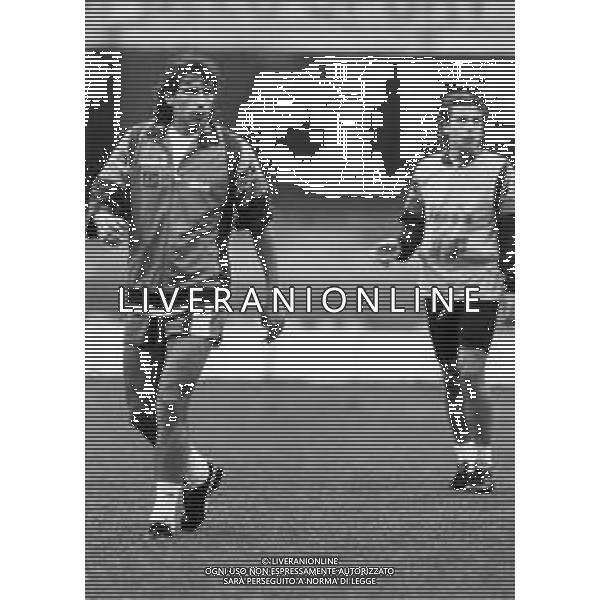 RETROSPETTIVA ANDREA CARNEVALE CALCIATORE NELLA FOTO ANDREA CARNEVALE CON LA MAGLIA DELLA NAZIONALE ITALIANA AG ALDO LIVERANI SAS