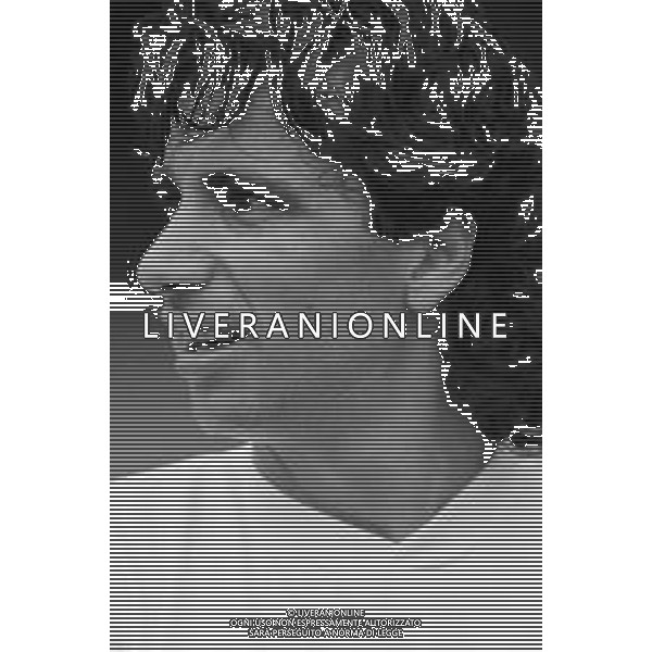 Neg- RETROSPETTIVA ANDREA CARNEVALE CALCIATORE NELLA FOTO CON LA MAGLIA DELLA NAZIONALE ITALIANA NELL\'ANNO 1989 AG ALDO LIVERANI SAS