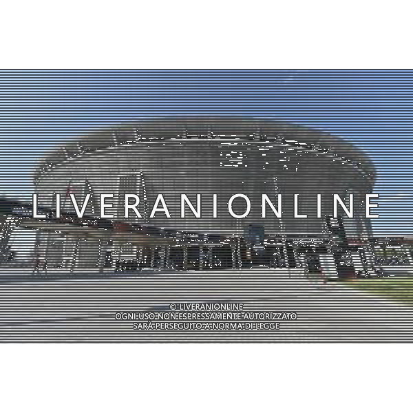 TVRG Puskas Arena - Veduta panoramica esterno Stadio Siviglia vs Roma Budapest (HUN) 31-05-2023 Puskas Arena Finale UEFA Europa League foto Roberto Garavaglia/ag. Aldo Liverani sas