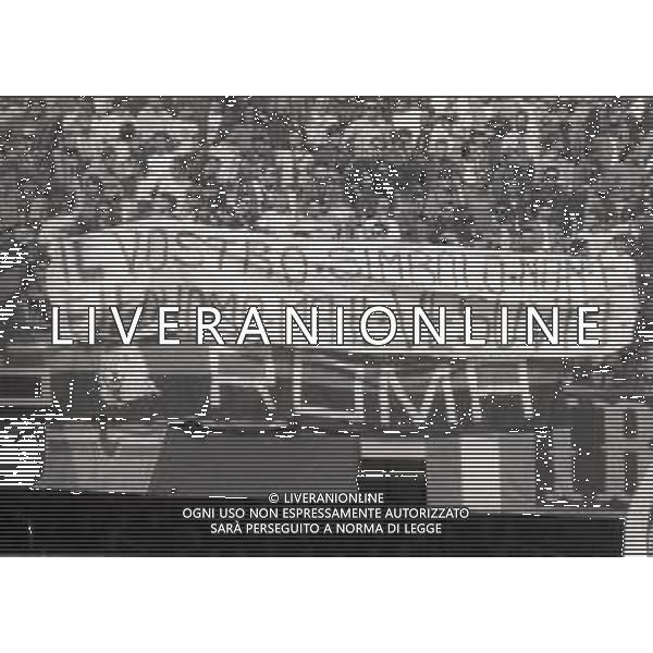 NEG-18-04-1992 MILANO CAMPIONATO DI CALCIO SERIE A MILAN-INTER 1-0 NELLA FOTO TIFOSI INTER AG ALDO LIVERANI SAS