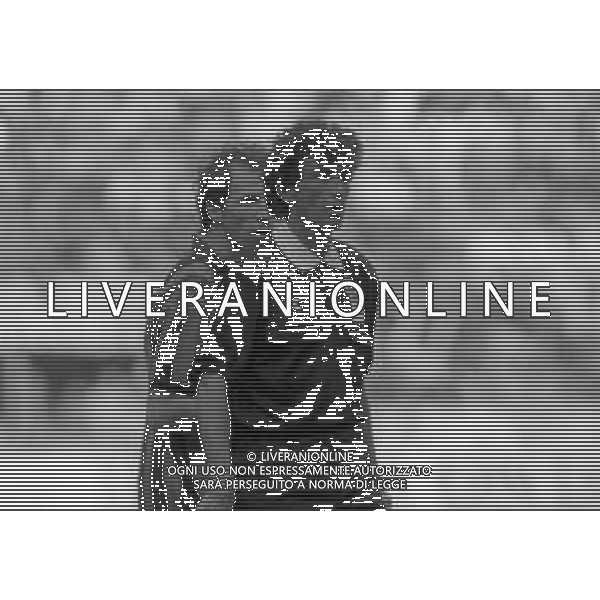 NEG-18-04-1992 MILANO CAMPIONATO DI CALCIO SERIE A MILAN-INTER 1-0 NELLA FOTO L\'ARBITRO GRAZIANO CESARI AG ALDO LIVERANI SAS