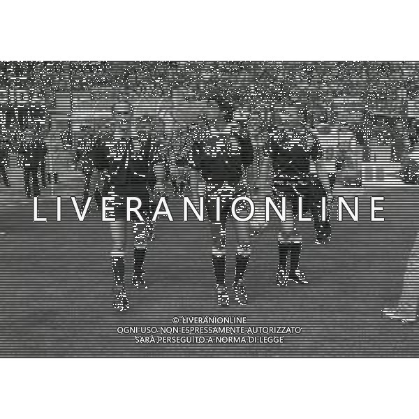 NEG-18-04-1992 MILANO CAMPIONATO DI CALCIO SERIE A MILAN-INTER 1-0 NELLA FOTO L\'ARBITRO GRAZIANO CESARI AG ALDO LIVERANI SAS
