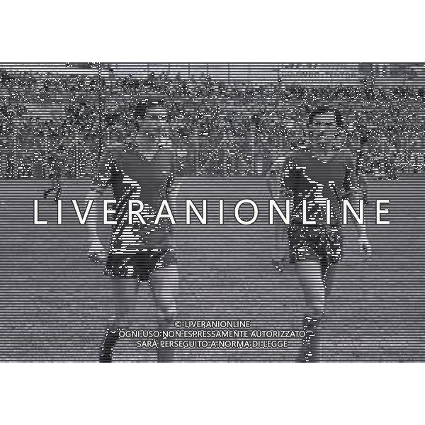 NEG-20-04-1980 COMO CAMPIONATO DI CALCIO SERIE B COMO-ATALANTA 1-0 NELLA FOTO MARCO NICOLETTI E EZIO CAVAGNETTO AG ALDO LIVERANI SAS