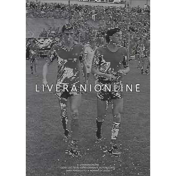 NEG-20-04-1980 COMO CAMPIONATO DI CALCIO SERIE B COMO-ATALANTA 1-0 NELLA FOTO MARCO NICOLETTI E EZIO CAVAGNETTO AG ALDO LIVERANI SAS