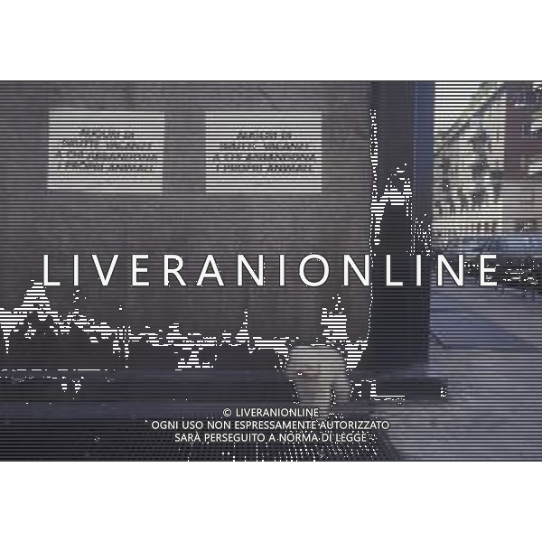 DIAP-1990 MILANO NON ABBANDONARE I CANI SCRITTE APPARSE SUI MURI DELLA CITTA\' DI MILANO PRIMA DELLE FERIE ESTIVE DEGLI ITALIANI AG ALDO LIVERANI SAS