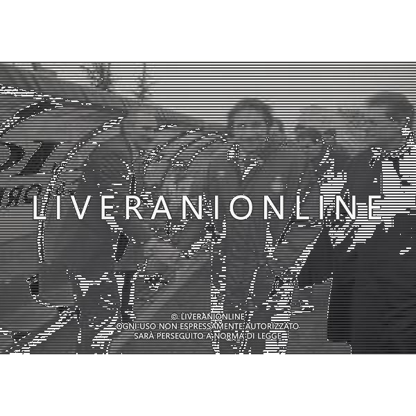 NEG-13-02-1994 PIACENZA CAMPIONATO DI CALCIO SERIE A PIACENZA-INTER 2-1 NELLA FOTO GIANPIERO MARINI ALLENATORE INTER CON LUIGI CAGNI ALLENATORE PIACENZA CALCIO AG ALDO LIVERANI SAS