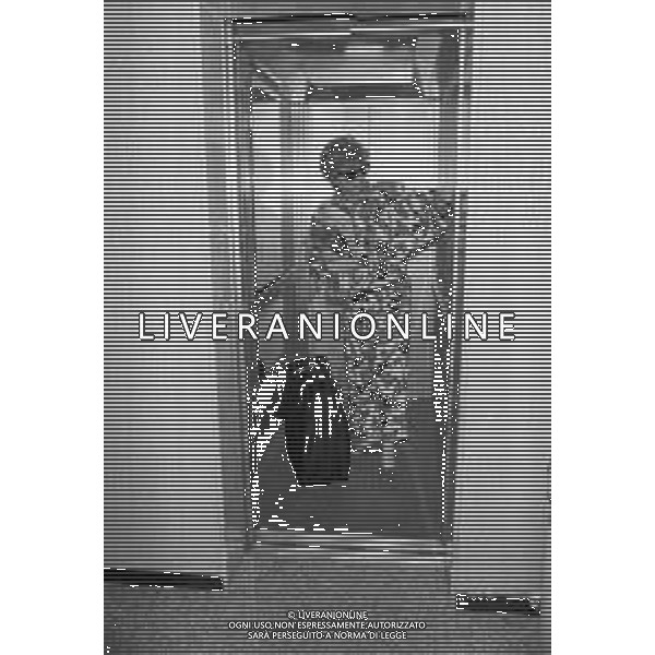 Neg- RETROSPETTIVA ENRICA BONACCORTI CONDUTTRICE TELEVISIVA NELLA FOTO AL 25° PREMIO REGIA TELEVISIVA NELL\'ANNO 1985 AG ALDO LIVERANI SAS