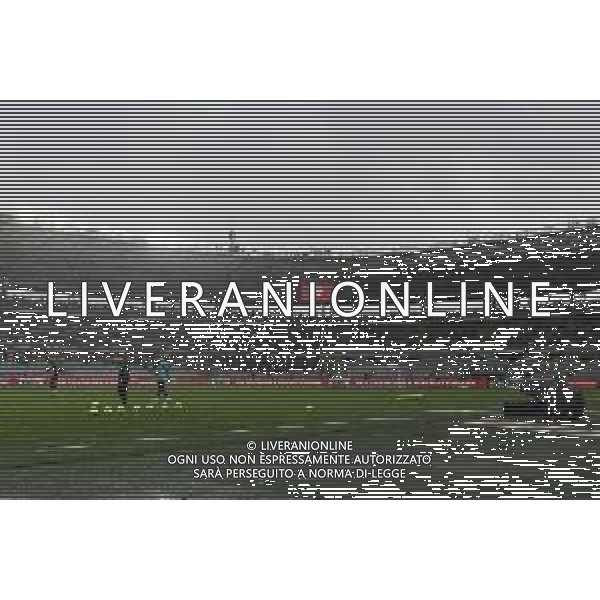 Torino 03.06.2023 Stadio Grande Torino ©Manuela Viganti/Agenzia Aldo Liverani Torino vs Inter Campionato Calcio Serie A TIM 2022/2023 38a giornata Nella foto: diluvio sullo stadio grande torino prima del fischio di inizio della partita