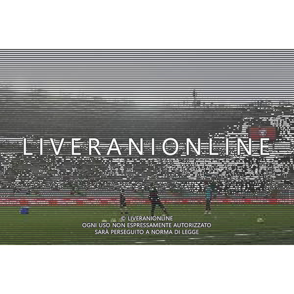 Torino 03.06.2023 Stadio Grande Torino ©Manuela Viganti/Agenzia Aldo Liverani Torino vs Inter Campionato Calcio Serie A TIM 2022/2023 38a giornata Nella foto: diluvio sullo stadio grande torino prima del fischio di inizio della partita